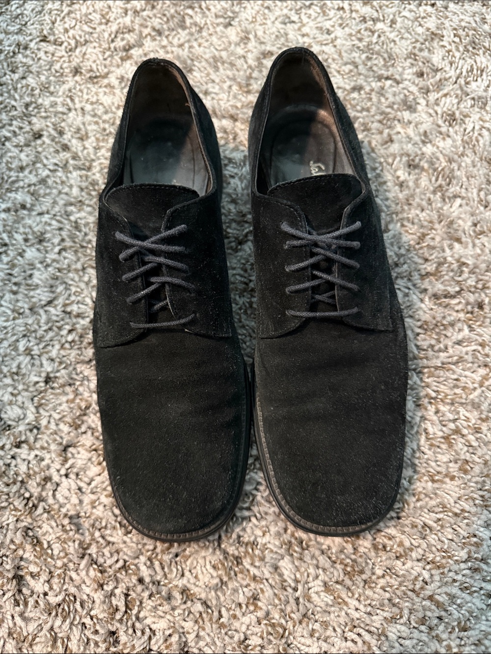 Salvatore Ferragamo Oxfords Black Suede